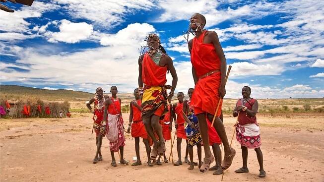 Masaj Afrika - povídání o Africe