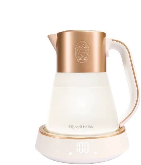 Russell Hobbs Calm Wasserkocher 27450-70 Glas Kupfer 1,7L Beleuchtung Klänge