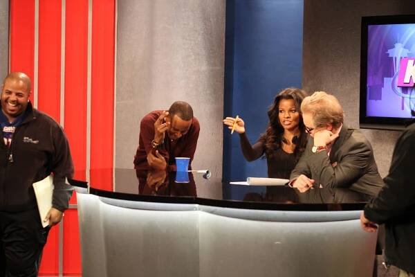 Directing Darrell Hammond / Photo: Brad Sharp
