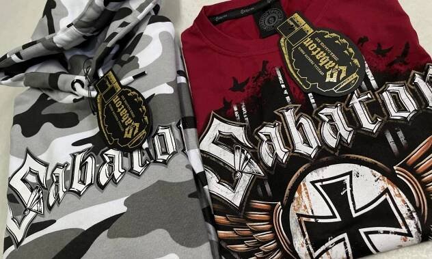 Sabaton - merch dla zespołu