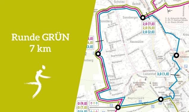 Runde GRÜN – Die 7-km-Runde durch Perchtoldsdorf