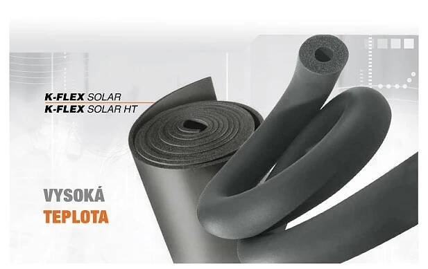 Izolace kaučuk Solar 13 x 42 mm K-Flex do 150 °C 2 m trubice