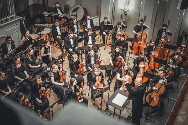 Fotografie z abs. orchestrálního koncertu 27.2.2025 – Konzervatoř Brno