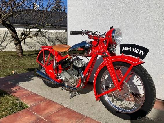 Jawa 350 SV předválečná - Kladno