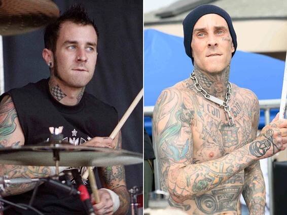Travis Barker of Blink 182