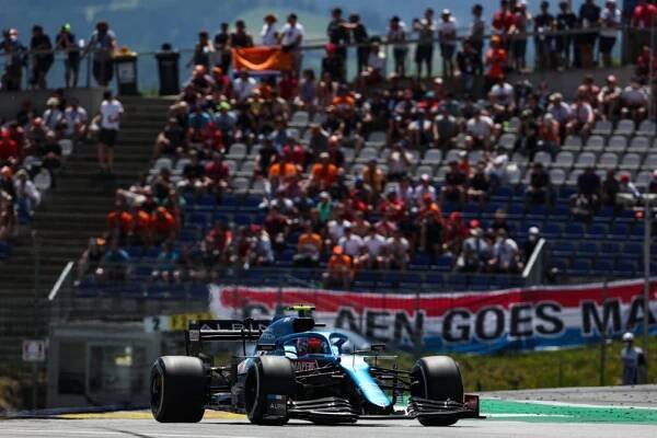 2021 Velká cena Rakouska sobotní kvalifikace - Tým Alpine F1 – Cysnews