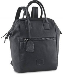PICARD Stylový kožený batoh STYLE 9054 černý