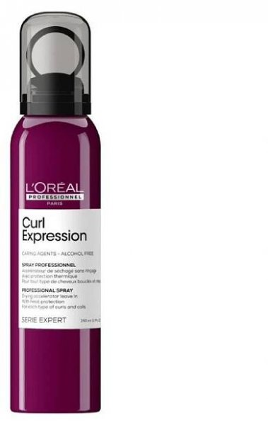 L'Oréal Professionnel Curl Expression bezoplachová péče ve spreji 150 ml - Curl Expression / KUDRNATÉ A PRO UHLAZENÍ - J.Santini