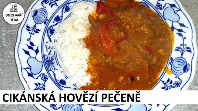 Cikánská hovězí pečeně