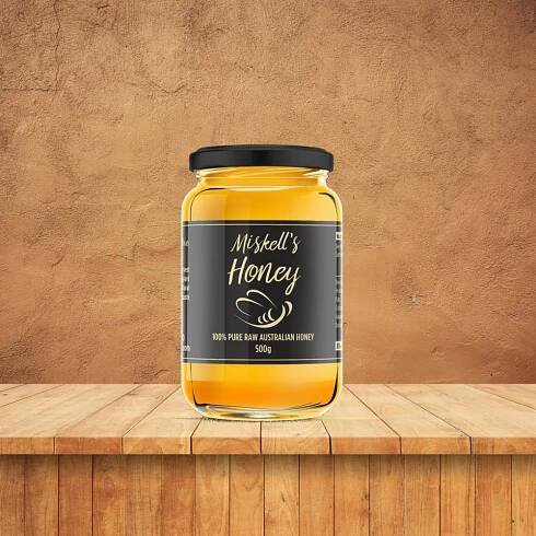 Miskell's Honey Label Design