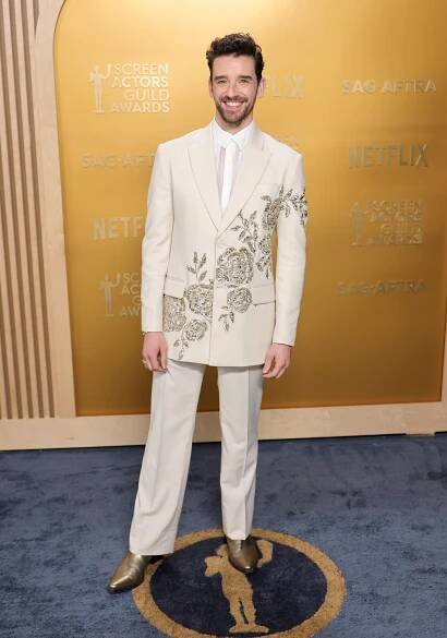 Michael Urie attends the 31st Annual Screen Actors Guild Awards at Shrine Auditorium and Expo Hall 