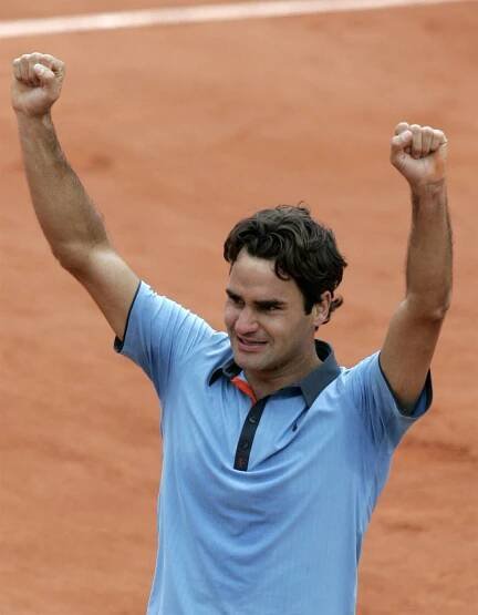 Tenisový rekordman Federer se raduje z dvojčat