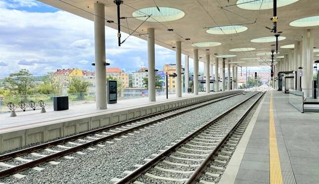 Praha-Bubny: v sobotu 2. srpna začíná provoz na nejmodernějším nádraží v Česku