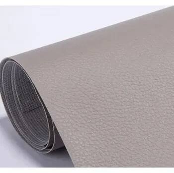 Samolepící opravná záplata na kůži 20x30 cm Silná záplata na opravu pohovek, autosedaček, kabelek a kožených sedadel Voděodolná náplast šedá
