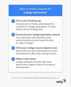 How to Write a College Resume (+ Templates)
