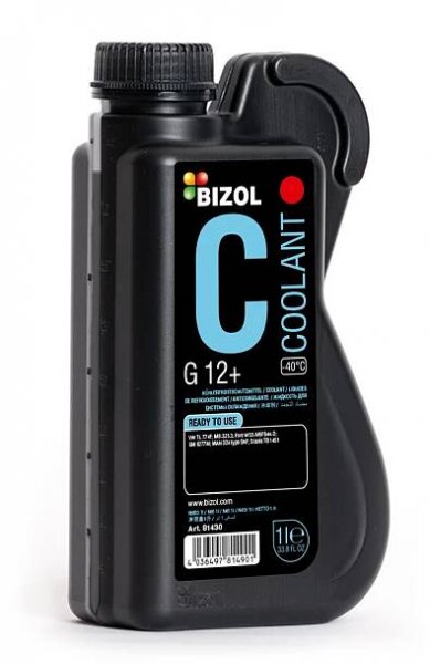 Bizol Chladicí kapalina Bizol G12+ 1L