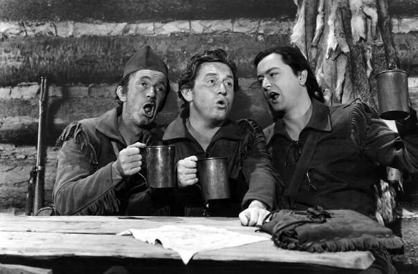 NORTHWEST PASSAGE, Walter Brennan, Spencer Tracy, Robert Young, 1940,