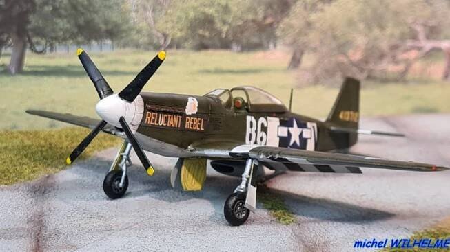 P-51D-5 1/72 Kovozávody Prostějov – Modelářovo.cz