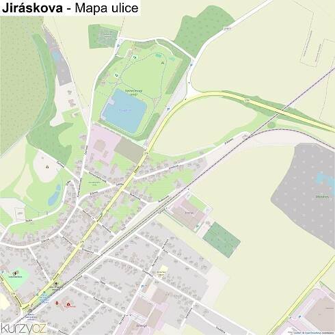 Jiráskova - mapy | Kurzy.cz