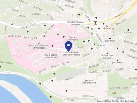 Fakultní nemocnice Bulovka, Praha, Budínova 67/2, 18000 Praha 8 - Libeň, IČO 00064211