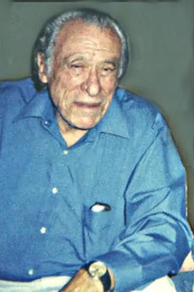 Charles Bukowski v roce 1988 