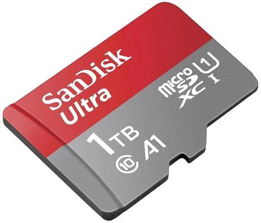 SanDisk microSDXC Ultra 1TB (A1/UHS-I/Cl.10/150MB/s) + Adapter "Mobile" paměťová karta microSDXC 1 TB A1 Application Per