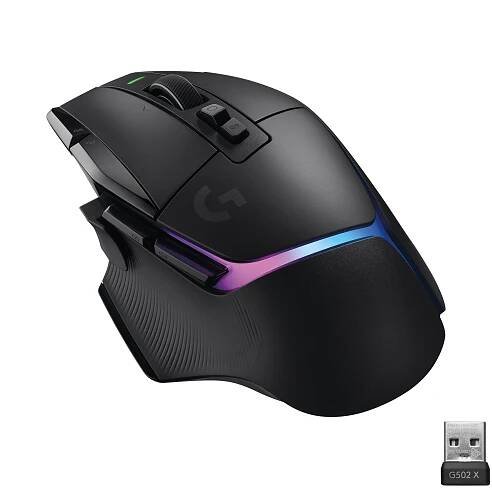 Logitech G502 X PLUS herní myš černá - Smarty.cz