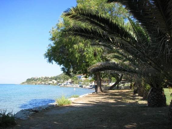 Argassi - pláž - Zakynthos