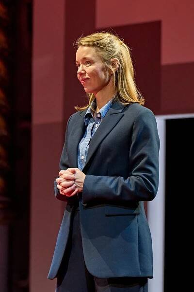 Anna Maxwell Martin in The Constituent at The Old Vic – credit Manuel Harlan.jpg