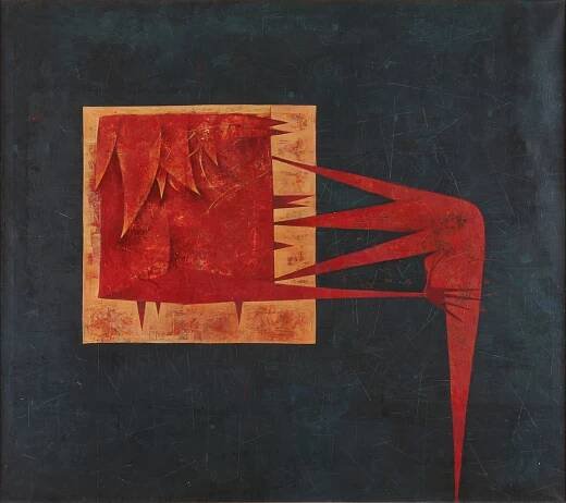 Mikuláš Medek, Spící IV (1957), Alšova jihočeská galerie v Hluboké nad Vltavou