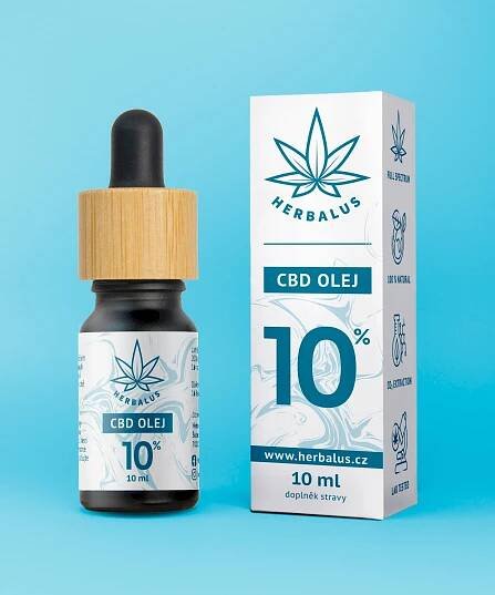 CBD olej 10% - Divoké konopí.cz