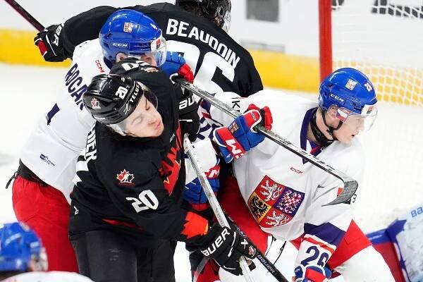 MS hokej U20 2025 živě: TV program + online stream na internetu
