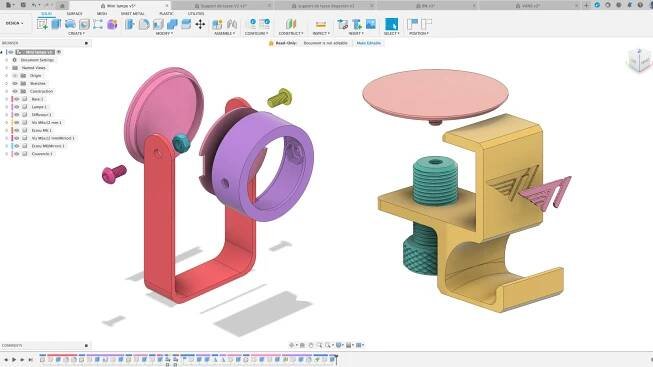 Explorer Fusion 360 - Deviens un maître de l'impression 3d