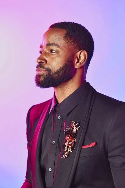 Jay Ellis (/name/nm1337350) at The IMDb Portrait Studio at the 2022 Film Independent Spirit Awards