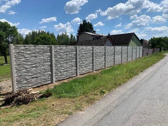 Montáž a prodej betonových a pletivových plotů - Tábor