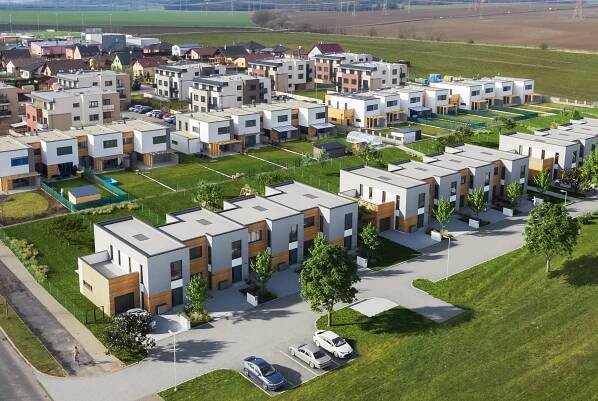 B2 - Na Chmelnicích - obytná zóna Přeštice