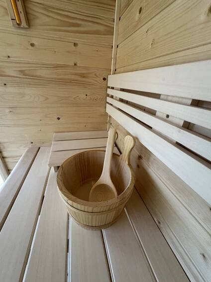 PANORAMATICKÁ SAUNA 4,35 x 2,5 m - JIZERSKÉ HORY - Panorama Saunie
