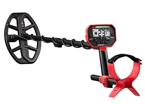 Minelab Vanquish 440 Multi-Frequency Pinpointing Metal Detector for Adults with V10 10