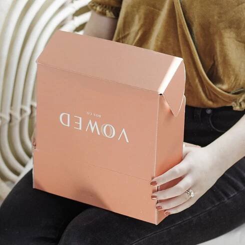 Vowed Box Co. Gift Box Brand, Packaging & Website Design — Lindsay Scholz Studio | Brand & Website Design Studio