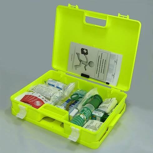 VMBal 6403SO kufr první pomoci Fluo 3