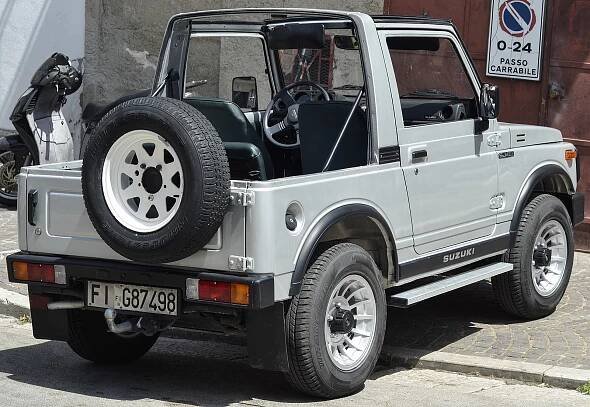 Suzuki Jimny / Samurai / Sierra II SJ30 / SJ40 / JA / JB, 2. generace