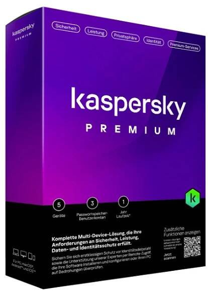 Kaspersky Premium - cena od 877 - přehled variant | SW.CZ