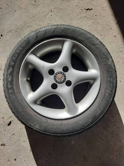 Prodám jeté gumy na elektronech z Opel Corsa C. Cena 2000Kč za 4ks. - InzerceTrinec.cz