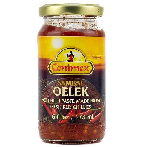 Conimex Sambal Oelek Hot Chilli Paste 6 oz