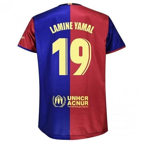 Dres FC Barcelona 24-25 Premium Home Replika - Lamin Yamal 19