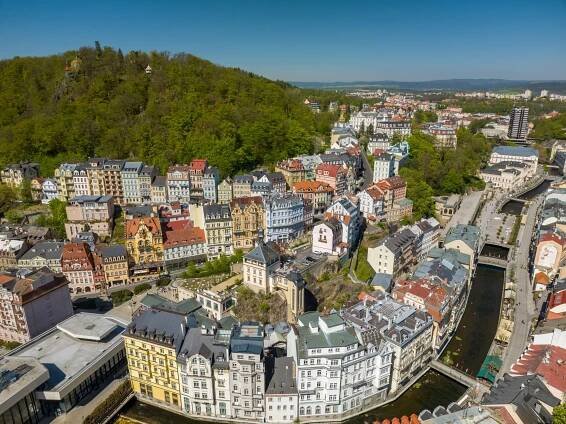 Karlovy Vary - Expozice Great Spa Towns of Europe v prostorách Zámecké věže | Stavby Karlovarského kraje