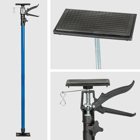 Tectake 2 Teleskopické stavební podpěry stropní 115 - 290 cm - modré