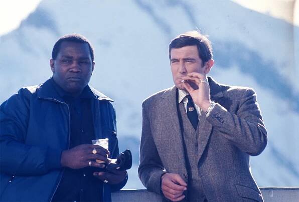 Irvin Allen, George Lazenby - Ve službách Jejího Veličenstva - Z natáčení