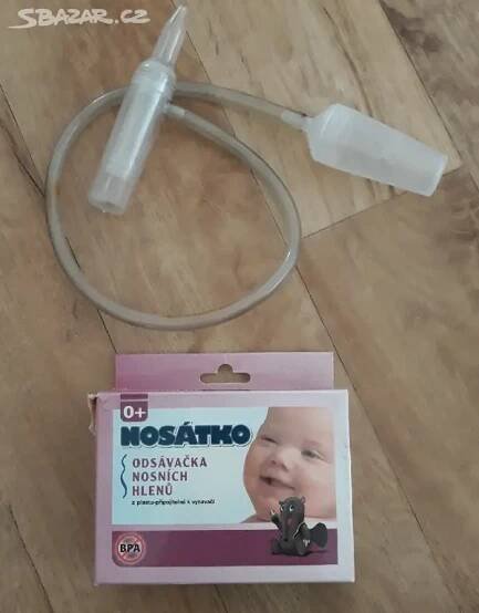 Nosátko-odsávačka rýmy.