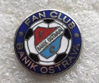 FC BANÍK OSTRAVA - FAN CLUB, fotbal - Odznaky, nášivky a medaile